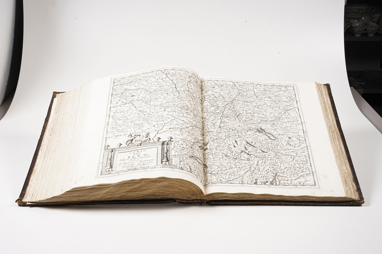Coronelli Vincenzo (venezia, 1650 - 1718) (solo Tomo I) Atlante Veneto nel Quale Si Contiene la D...