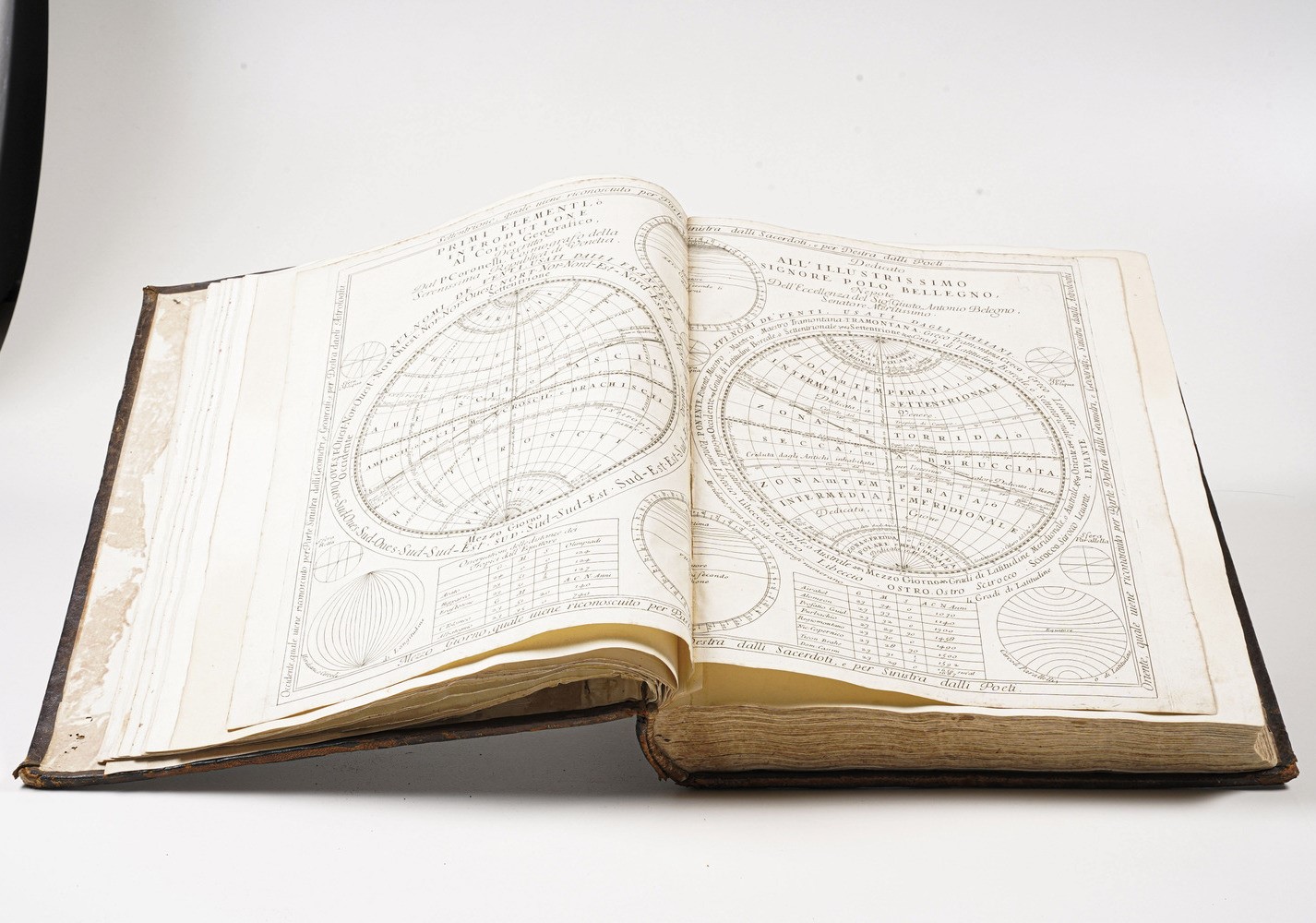 Coronelli Vincenzo (venezia, 1650 - 1718) (solo Tomo I) Atlante Veneto nel Quale Si Contiene la D...