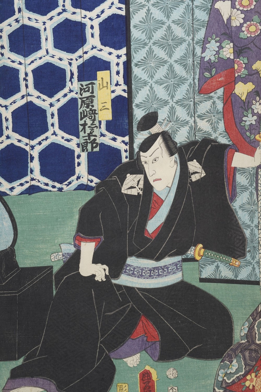 Kunisada Utagawa (toyokuni III) (1786-1865) - Yoshiiku Utagawa (1833-1904) Raccolta di Stampe Xil...
