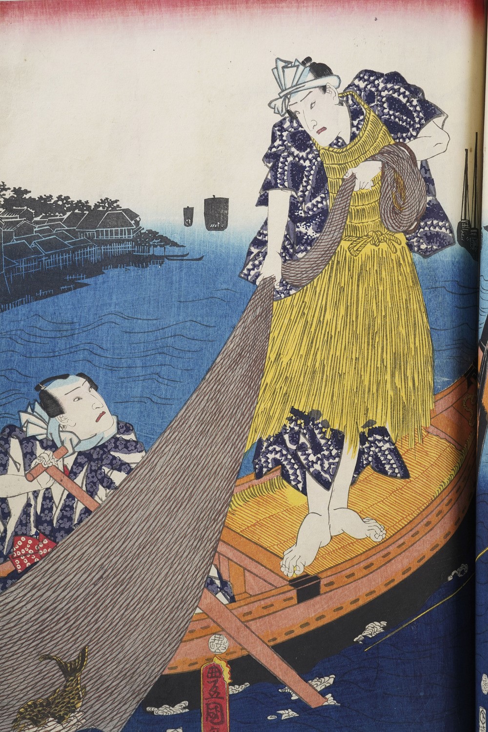 Kunisada Utagawa (toyokuni III) (1786-1865) - Yoshiiku Utagawa (1833-1904) Raccolta di Stampe Xil...
