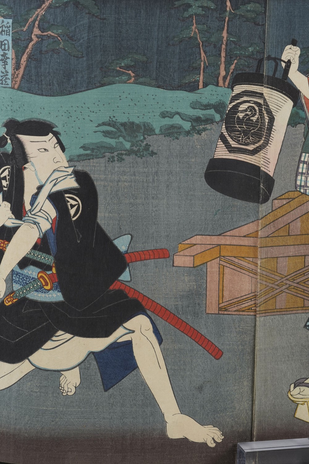 Kunisada Utagawa (toyokuni III) (1786-1865) - Yoshiiku Utagawa (1833-1904) Raccolta di Stampe Xil...