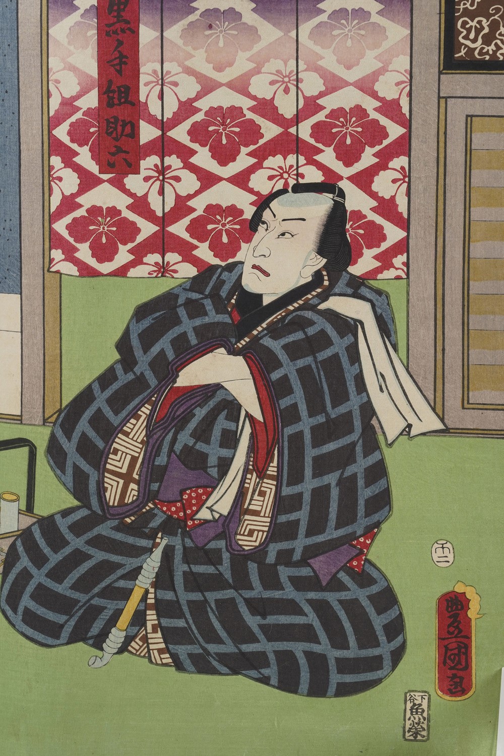 Kunisada Utagawa (toyokuni III) (1786-1865) - Yoshiiku Utagawa (1833-1904) Raccolta di Stampe Xil...