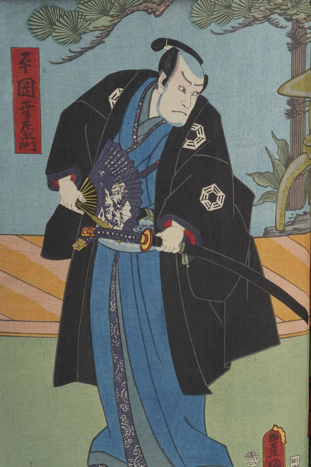 Kunisada Utagawa (toyokuni III) (1786-1865) - Yoshiiku Utagawa (1833-1904) Raccolta di Stampe Xil...