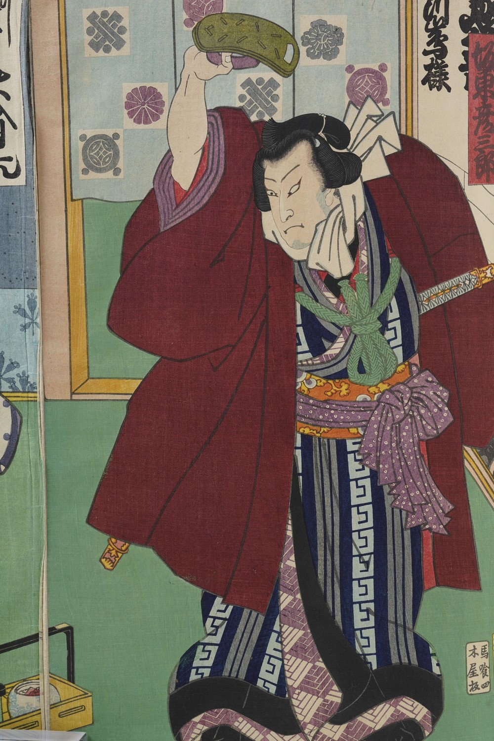 Kunisada Utagawa (toyokuni III) (1786-1865) - Yoshiiku Utagawa (1833-1904) Raccolta di Stampe Xil...