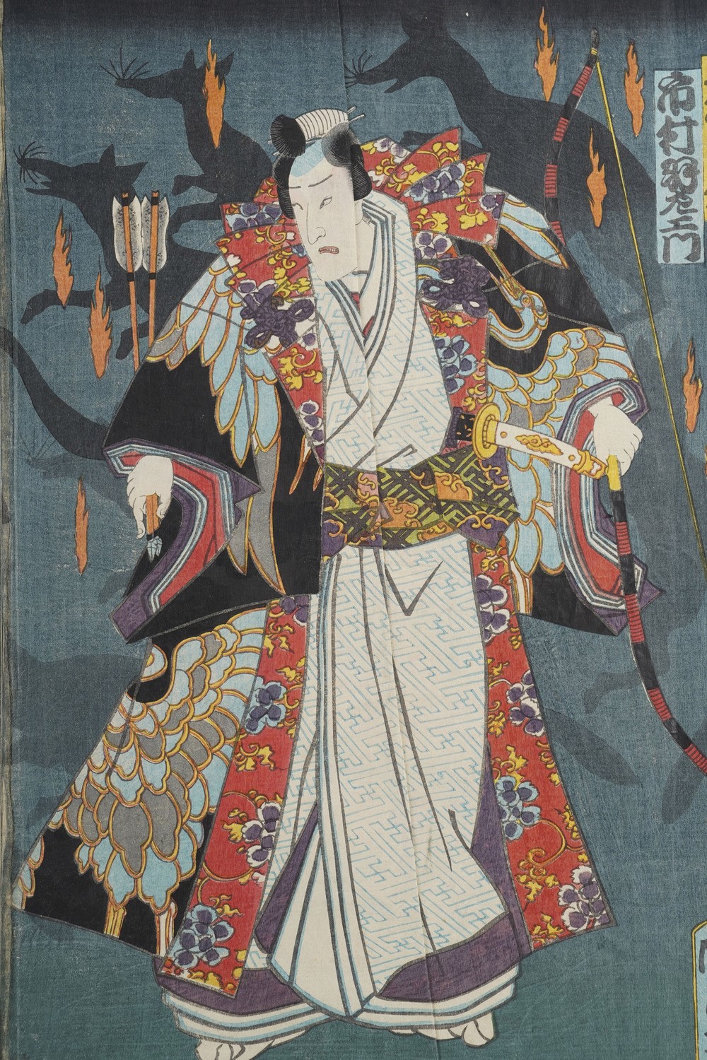 Kunisada Utagawa (toyokuni III) (1786-1865) - Yoshiiku Utagawa (1833-1904) Raccolta di Stampe Xil...