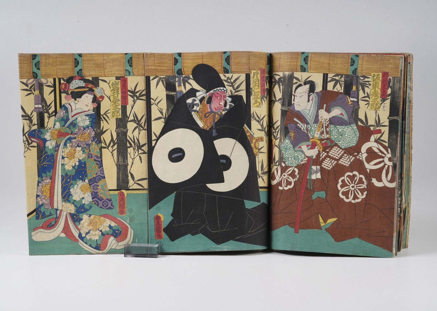 Kunisada Utagawa (toyokuni III) (1786-1865) - Yoshiiku Utagawa (1833-1904) Raccolta di Stampe Xil...