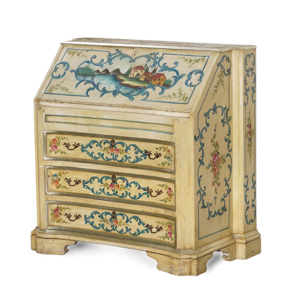 Ribalta in Legno Laccato. XX Secolo