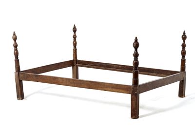 Letto in Legno. XIX Secolo