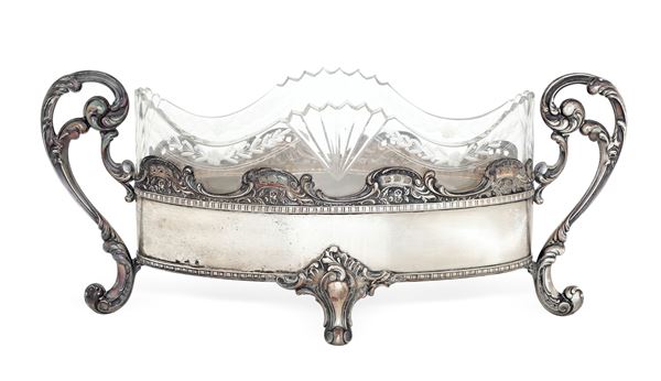 Centrotavola. Argenteria italiana del XX secolo, argentiere Cesa, Alessandria