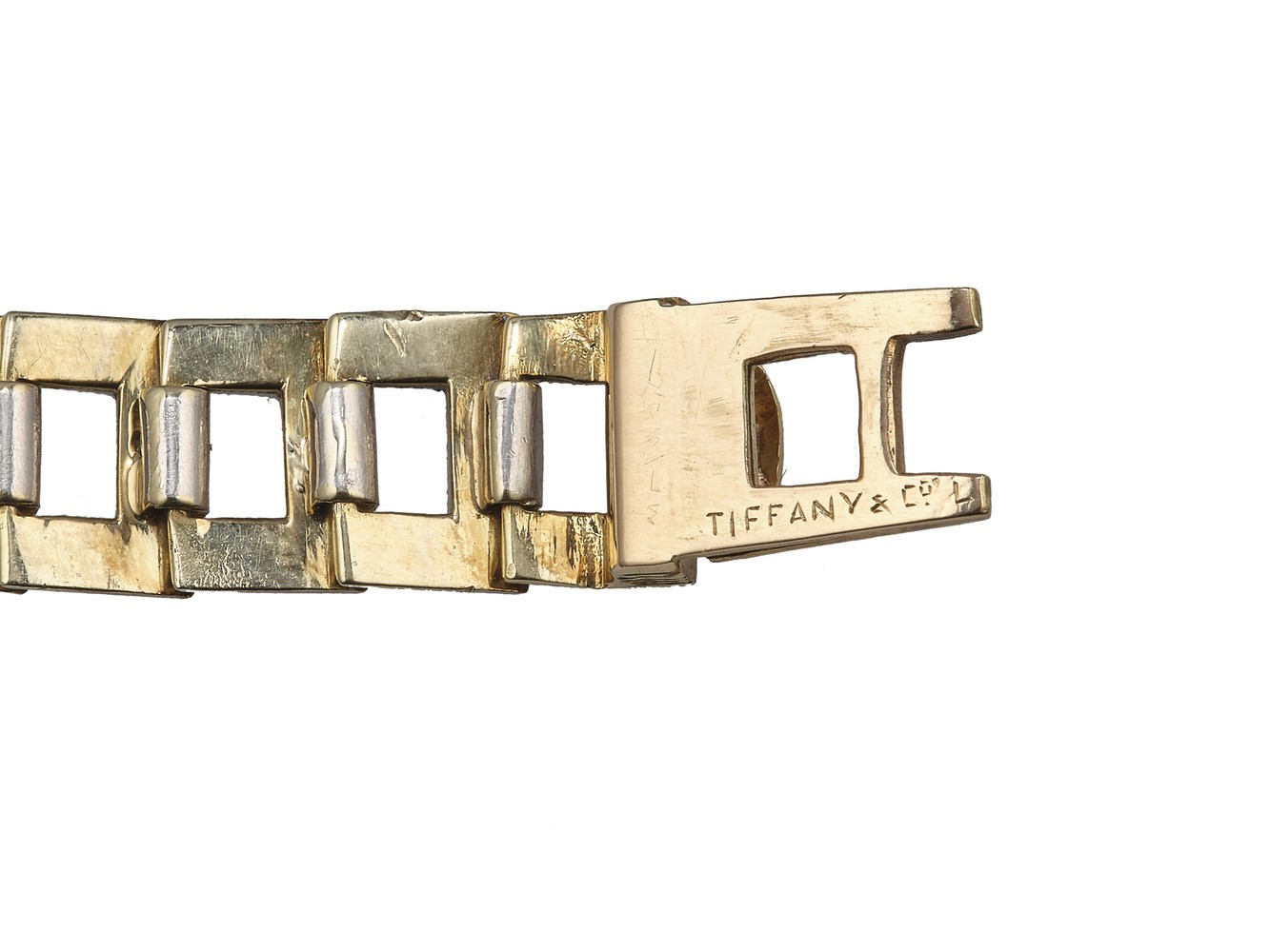 Tiffany & Co. Bracciale con Tre Zaffiri Sri Lanka, Nessuna Indicazione di Trattamento Termico