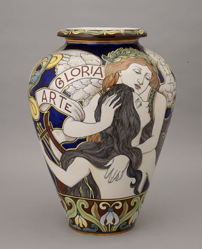 Arte Ceramica Italiana la Colonnata, Sesto Fiorentino, 1900 Ca