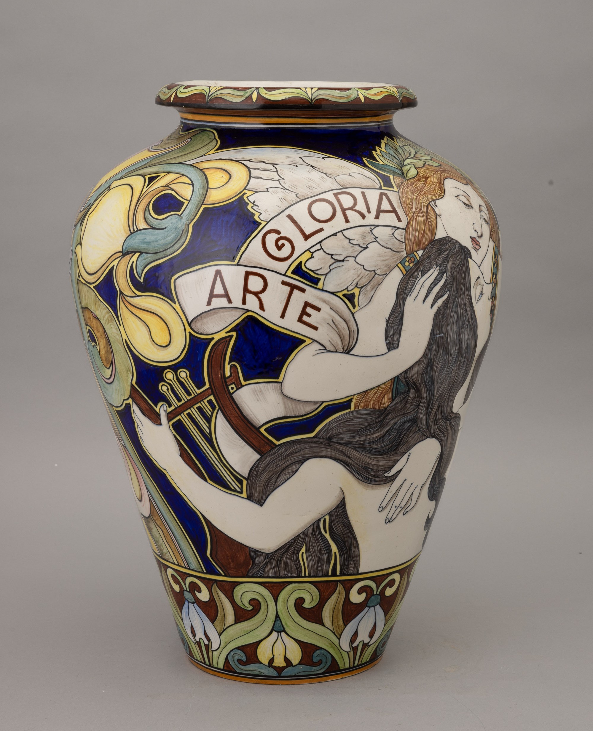 Arte Ceramica Italiana la Colonnata, Sesto Fiorentino, 1900 Ca