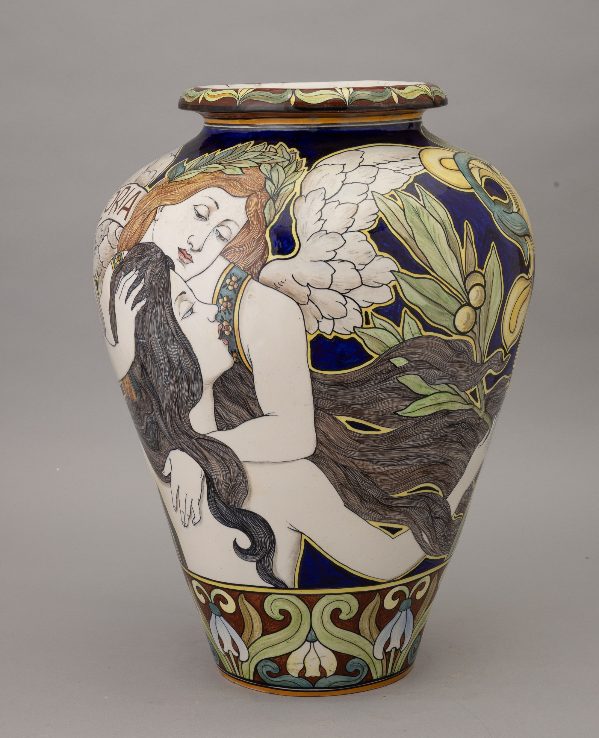 Arte Ceramica Italiana la Colonnata, Sesto Fiorentino, 1900 Ca