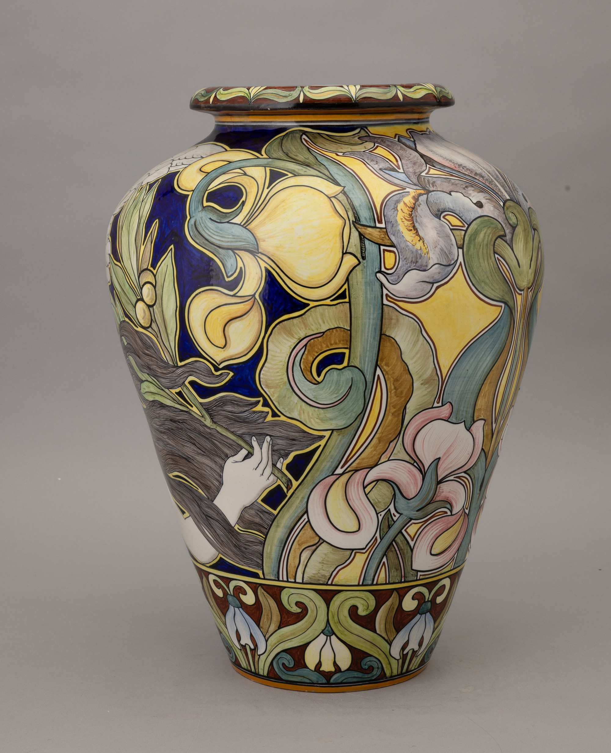 Arte Ceramica Italiana la Colonnata, Sesto Fiorentino, 1900 Ca