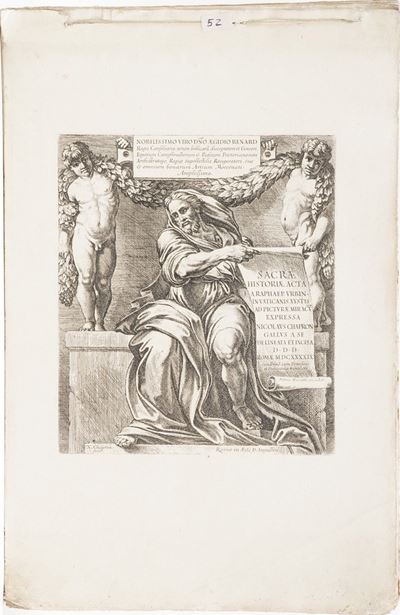 Chapron Nicolas - Petrus Mariette Sacrae Historiae Acta a Raphaele Urbin in Vaticanis Xystis Ad P...