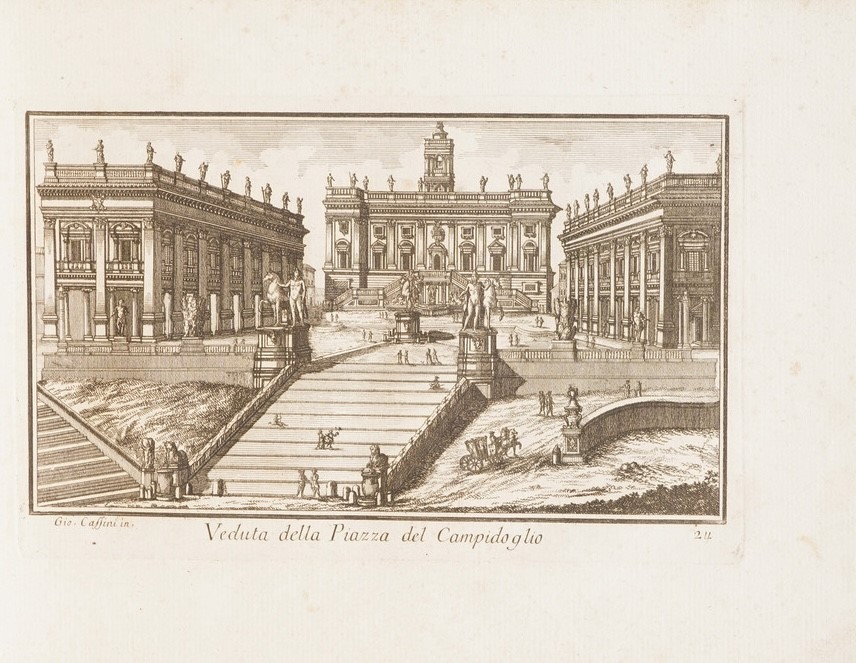 Giovanni Maria Cassini (1745 - 1824) Nuova Raccolta delle Megliori Vedute Antiche e Moderne di Ro...