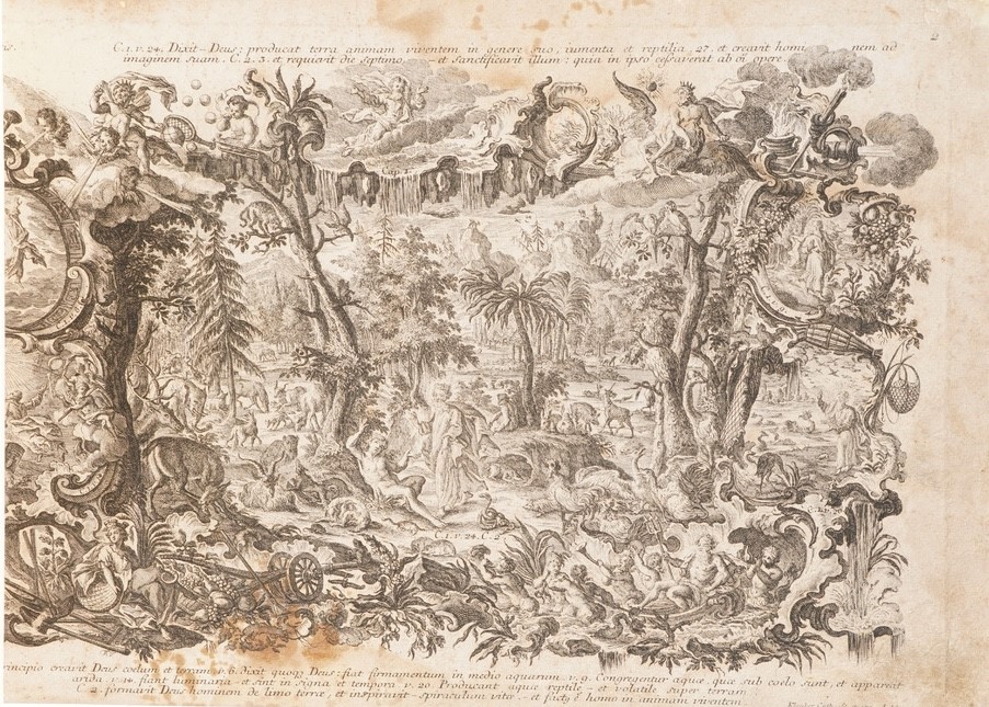 Katharina Klauber (1740-1813) Sacra Bibbia per Immagini in 100 Tavole... Augusta Seconda Metà Sec...