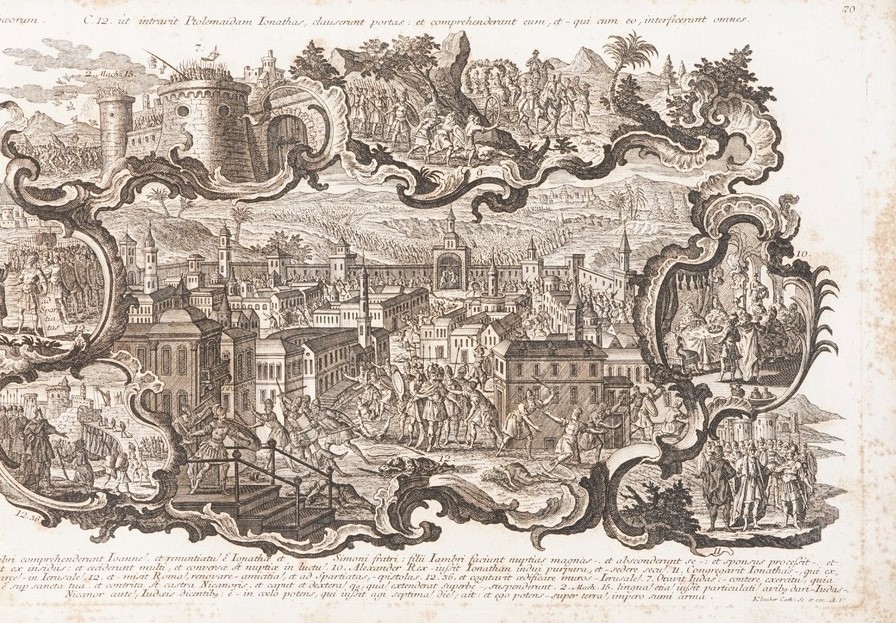 Katharina Klauber (1740-1813) Sacra Bibbia per Immagini in 100 Tavole... Augusta Seconda Metà Sec...