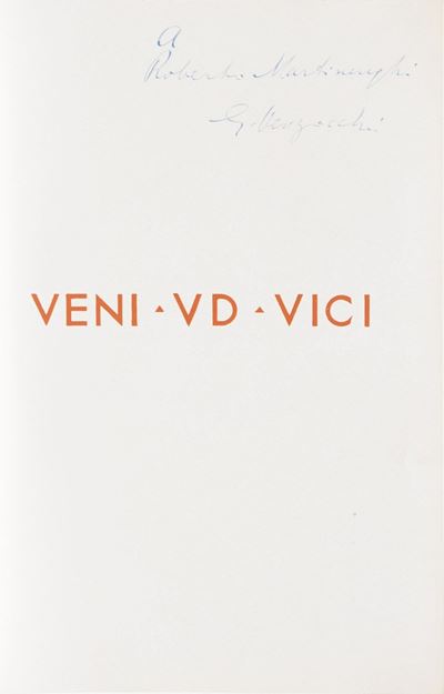 Autori Vari, Verzocchi Giuseppe- (baldassini, Cisari, De Carolis, Depero, Dudovich Ect) Veni Ud V...