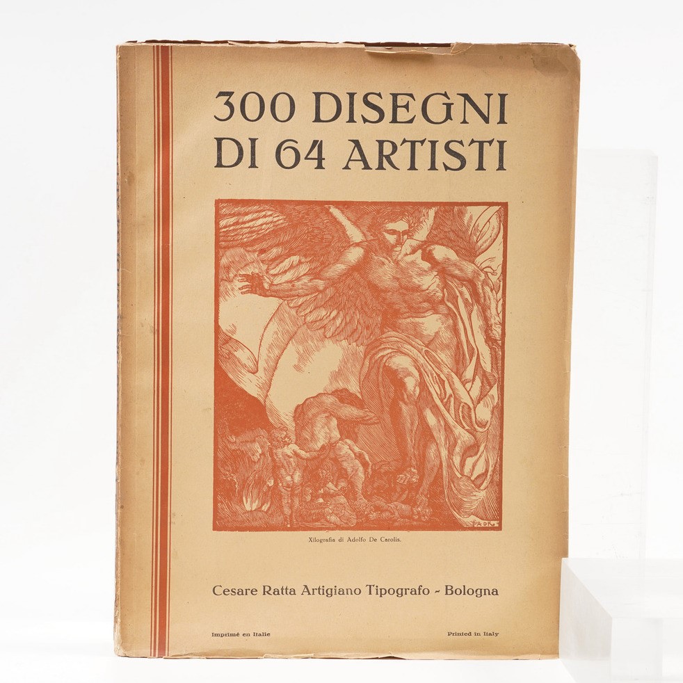 Ratta Cesare 300 Disegni di 64 Artisti Illustrativi e Decorativi, Bologna, Cesare Ratta, Anni '30...