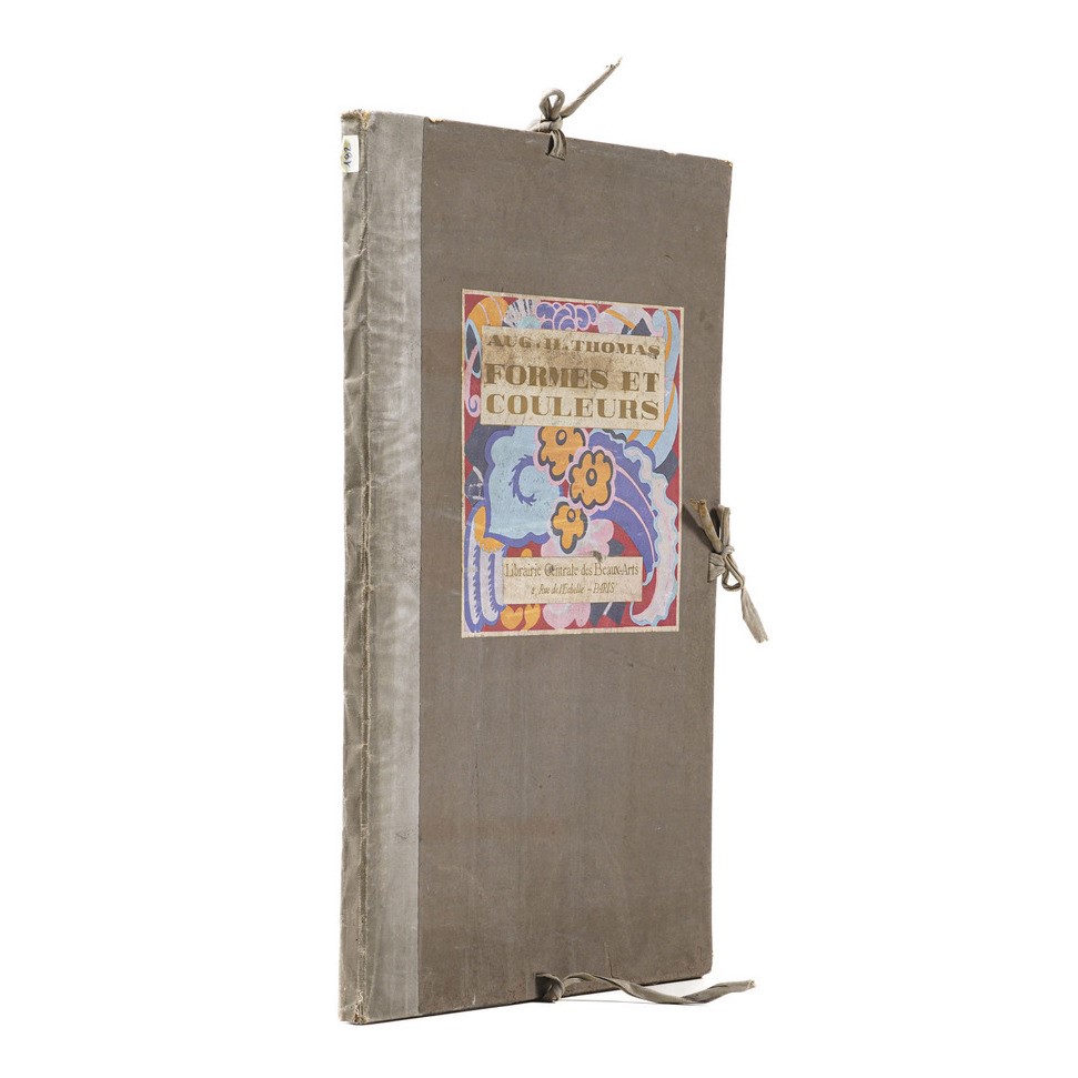 Aug. H. Thomas Formes Et Couleurs, Vignt Planches En Couleurs Contenant Soixante-sept Motifs Deco...