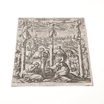Tempesta Antonio (firenze, 1555 – Roma, 5 Agosto 1630) Crocifissione, Roma, 1612, Apud Petrum Ste...