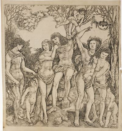 Robetta Cristofano (firenze1462 – Ca. 1522) Allegoria del Potere e Dell'amore