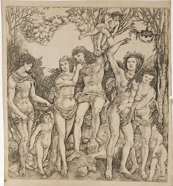 Robetta Cristofano (Firenze1462 – ca. 1522) Allegoria del potere e dell'amore