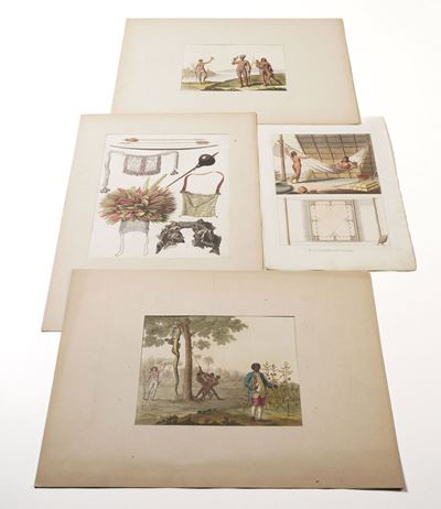 Incisioni del Secolo XIX- Costumi ed Altro Scelta di 48 Incisioni Raffiguranti Scene di Costume e...