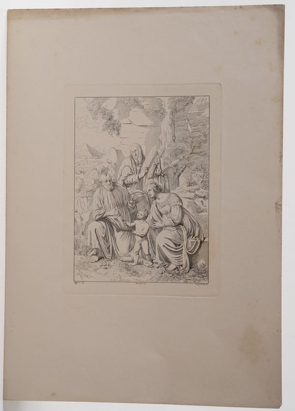 Scuola Milanese-incisoni del secolo XIX Raccolta di incisioni del secolo XIX