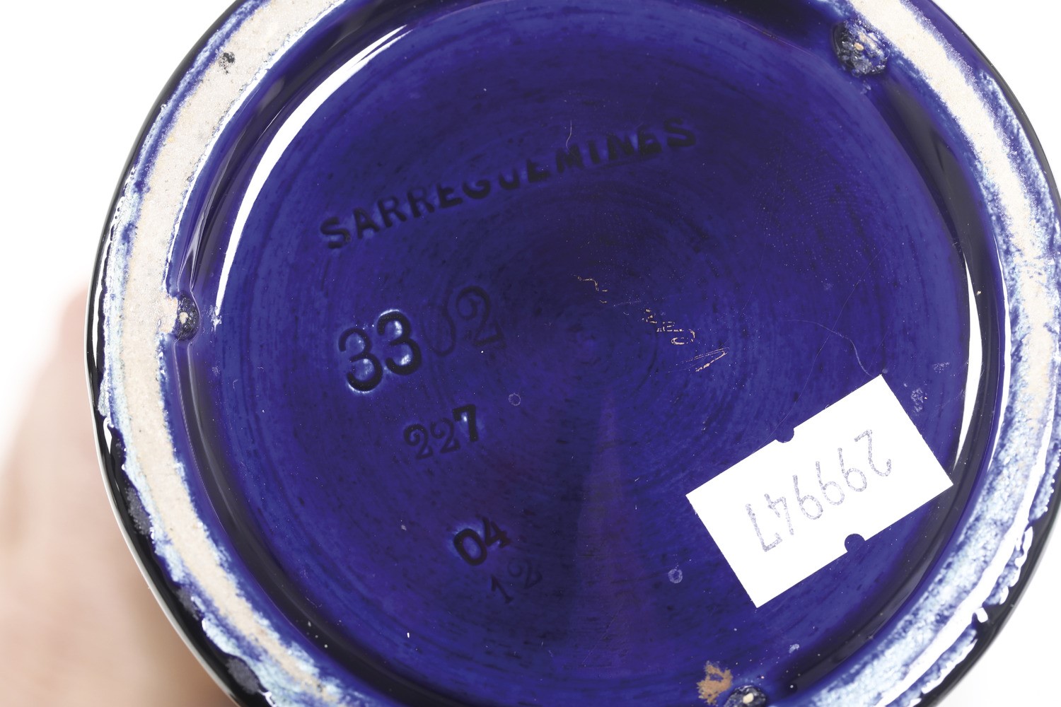 Vaso.francia, Manifattura di Sarreguemines, Inizio del XX Secolo.
