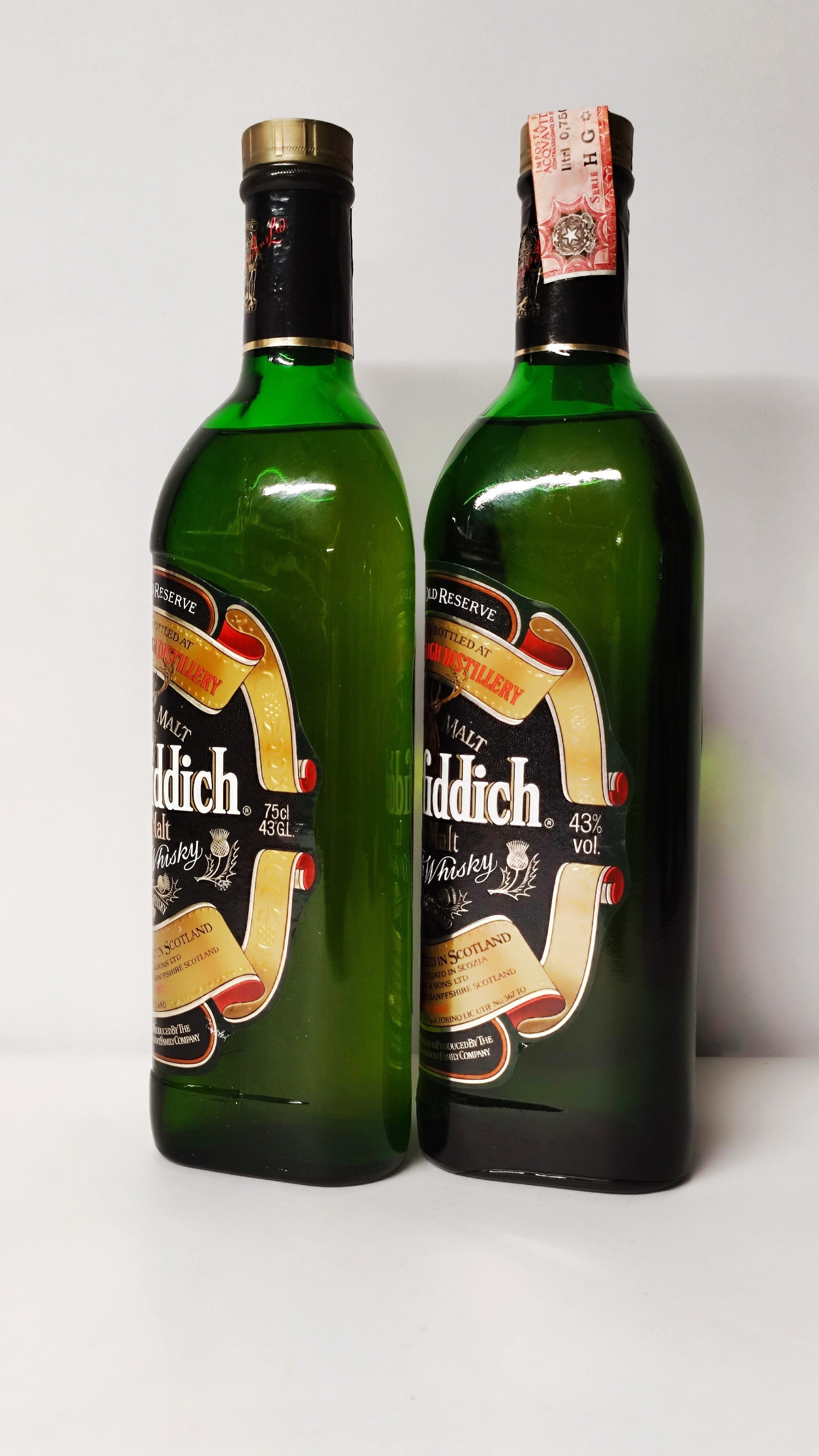 Glenfiddich Old Reserve, Pure Malt Scotch Whisky