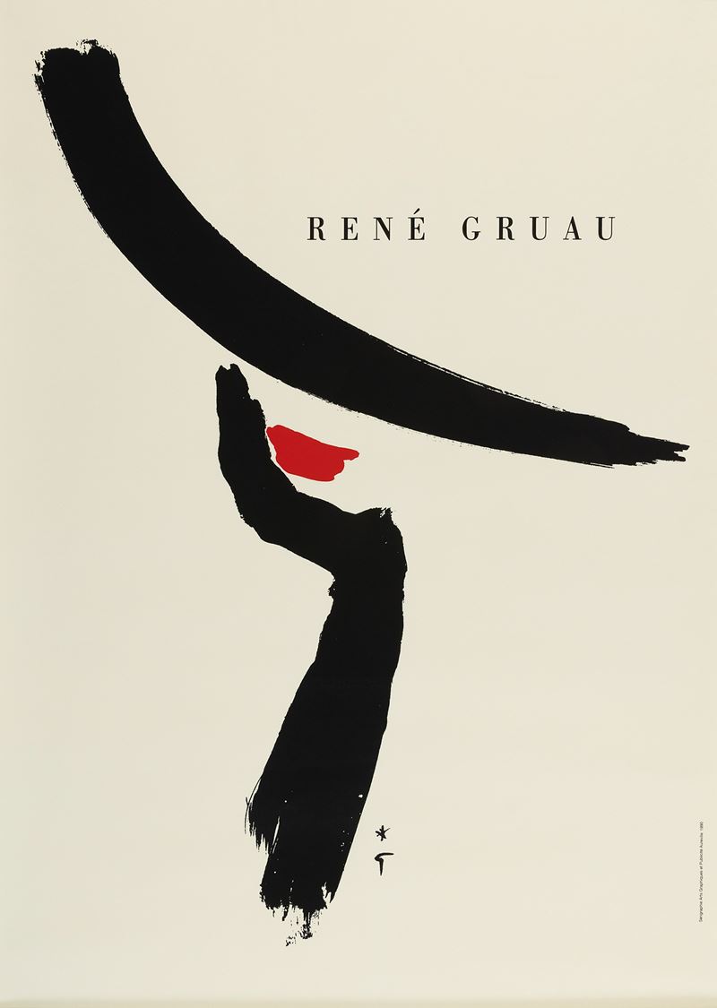 Gruau Renè : Renè Gruau  - Auction POP Culture and Vintage Posters - Cambi Casa d'Aste