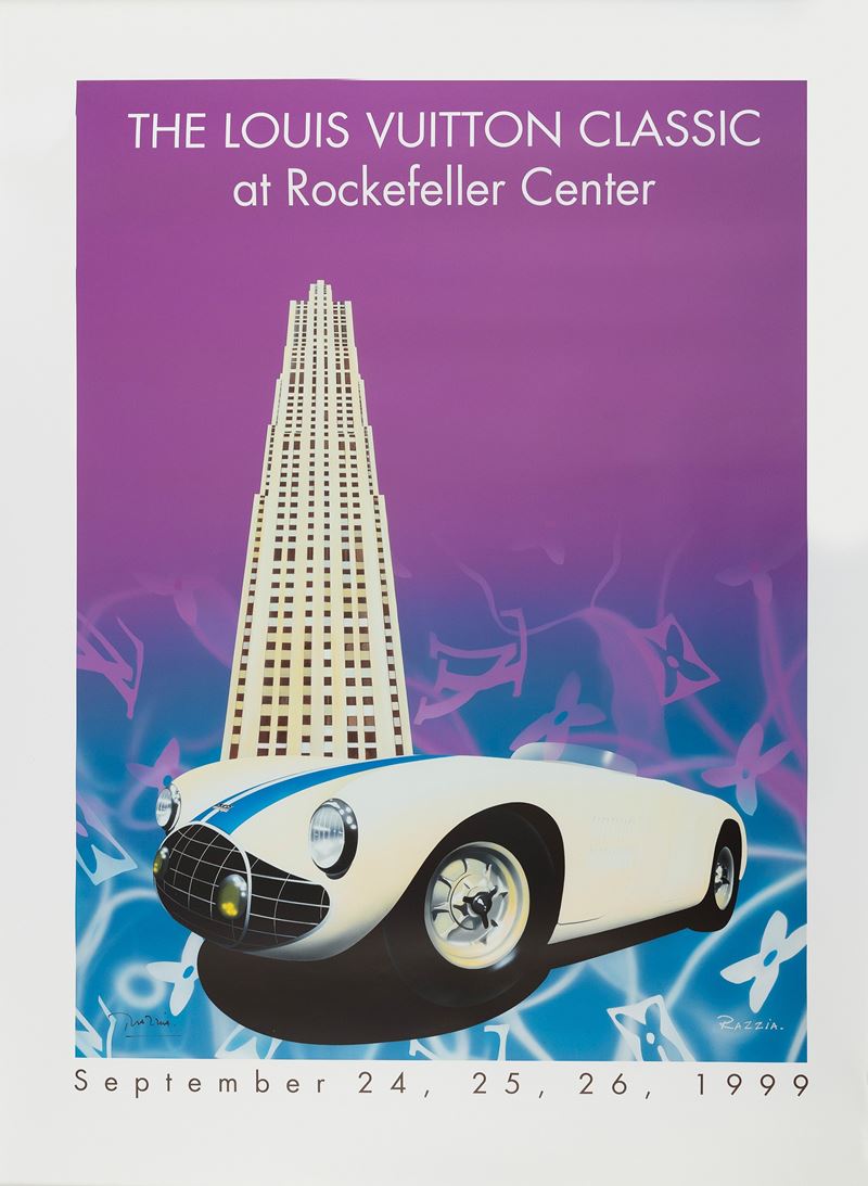 Courbouleix "Razzia" Gerard : The Louis Vuitton Classic at Rockefeller Center  - Auction POP Culture and Vintage Posters - Cambi Casa d'Aste