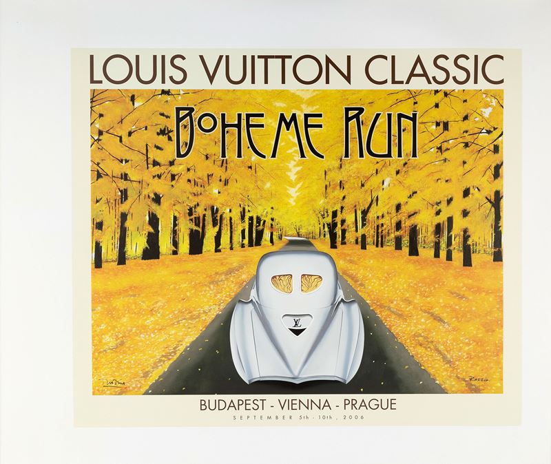 Courbouleix "Razzia" Gerard : Louis Vuitton Classic Boheme Run  - Auction POP Culture and Vintage Posters - Cambi Casa d'Aste