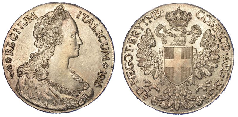 REGNO D’ITALIA - COLONIA DELL’ERITREA. VITTORIO EMANUELE III DI SAVOIA, 1900-1943. Tallero Italicum 1918.  - Asta Numismatica - Cambi Casa d'Aste