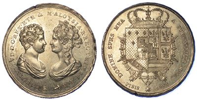 Firenze. Carlo Ludovico di Borbone, 1803-1807. Francescone 1806.