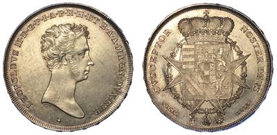 Firenze. Leopoldo II di Lorena, 1824-1859. Francescone 1833.
