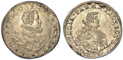Parma. Odoardo Farnese, 1622-1646. Scudo 1627.
