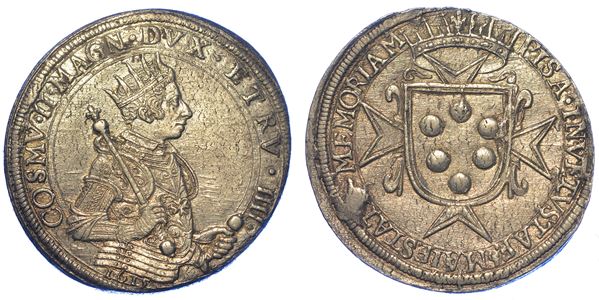 PISA. COSIMO II DE’ MEDICI, 1608-1620. Tallero 1615.