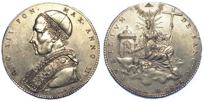 Roma. Leone XII, 1823-1829. Scudo 1826/a. III.