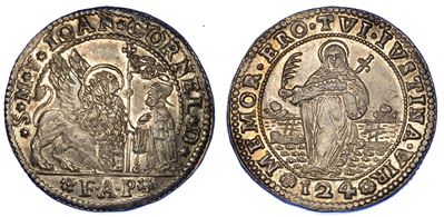 Venezia. Giovanni II Corner, 1709-1722. Ducato.