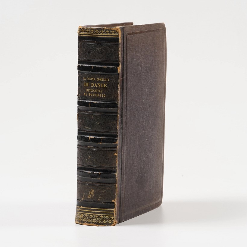Alighieri Dante Divina Commedia Manoscritta da Boccaccio... Roveta 1820