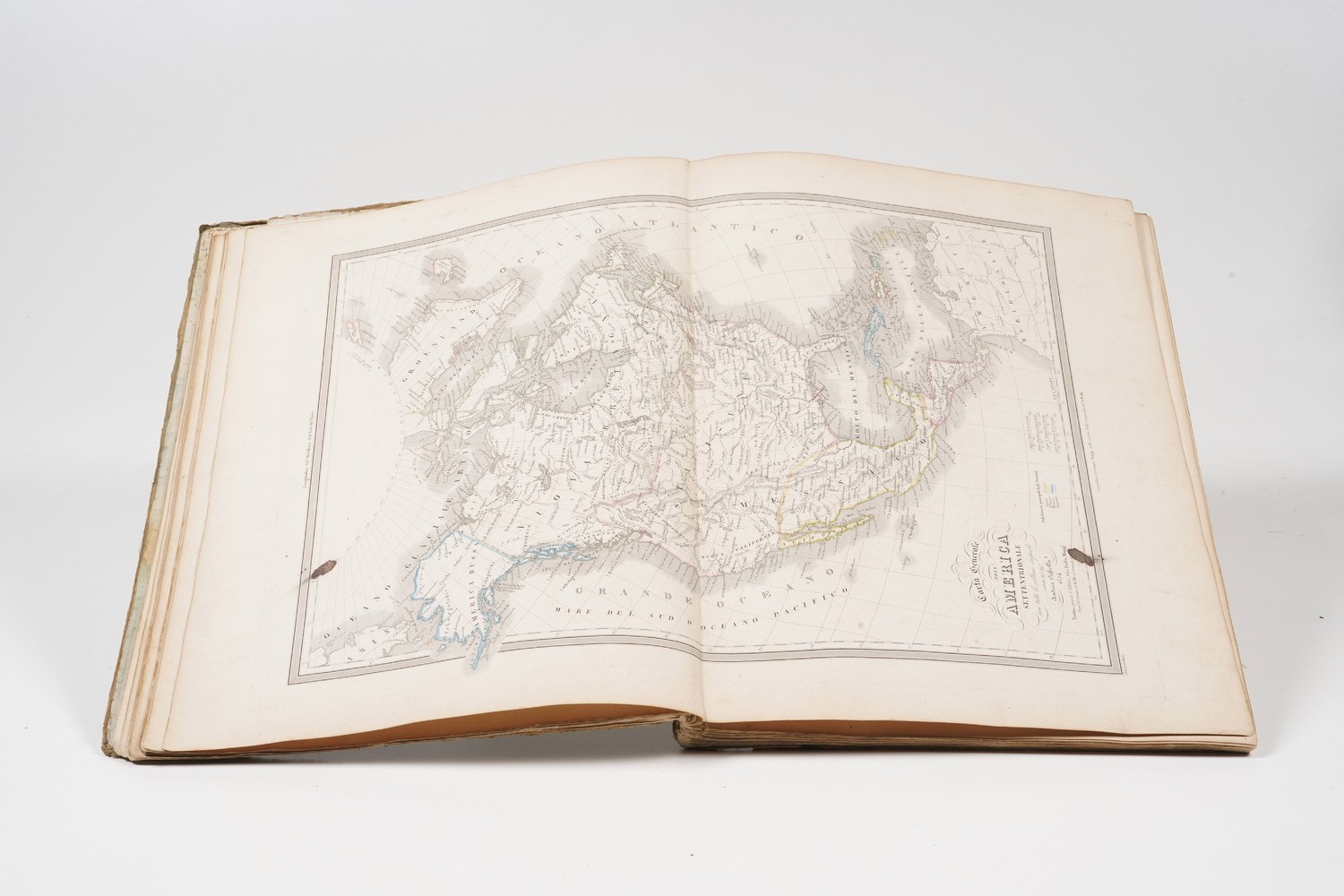 Maggie e Cassella Atlante Universale di Geografia Antica e Moderna. Torino, Maggi, Senza Data, ma...