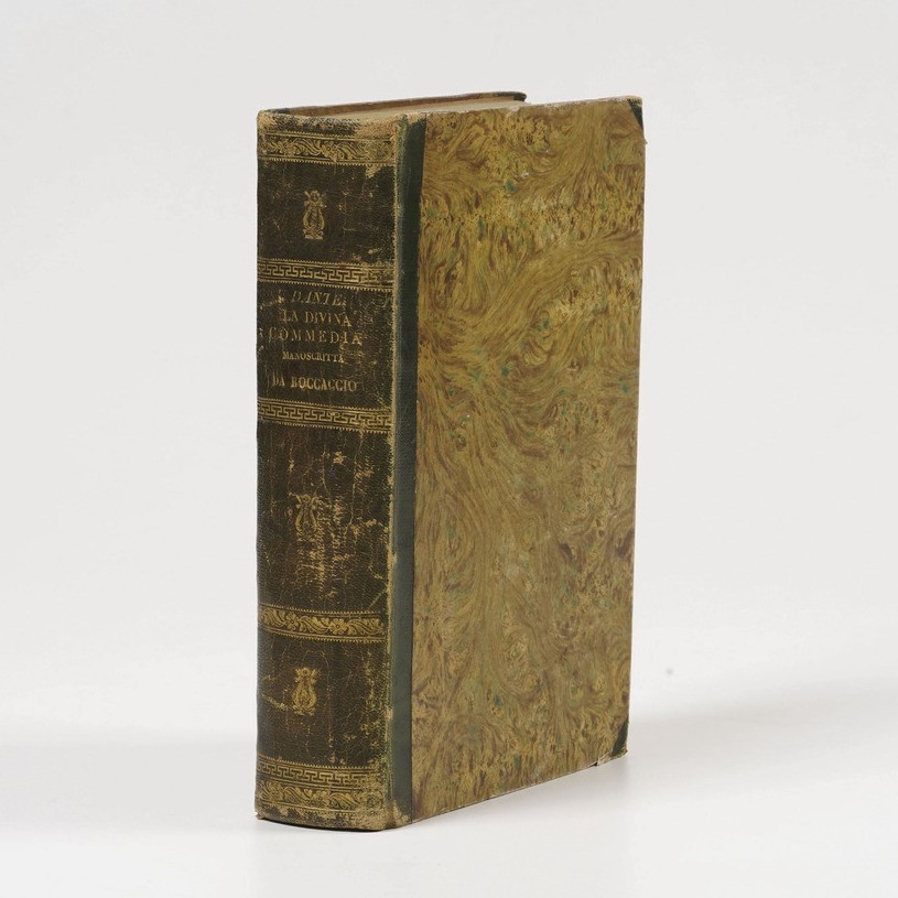 Alighieri Dante la Divina Commedia Manoscritta da Boccaccio. Roveta, negli Occhi Santi di Bice, 1...