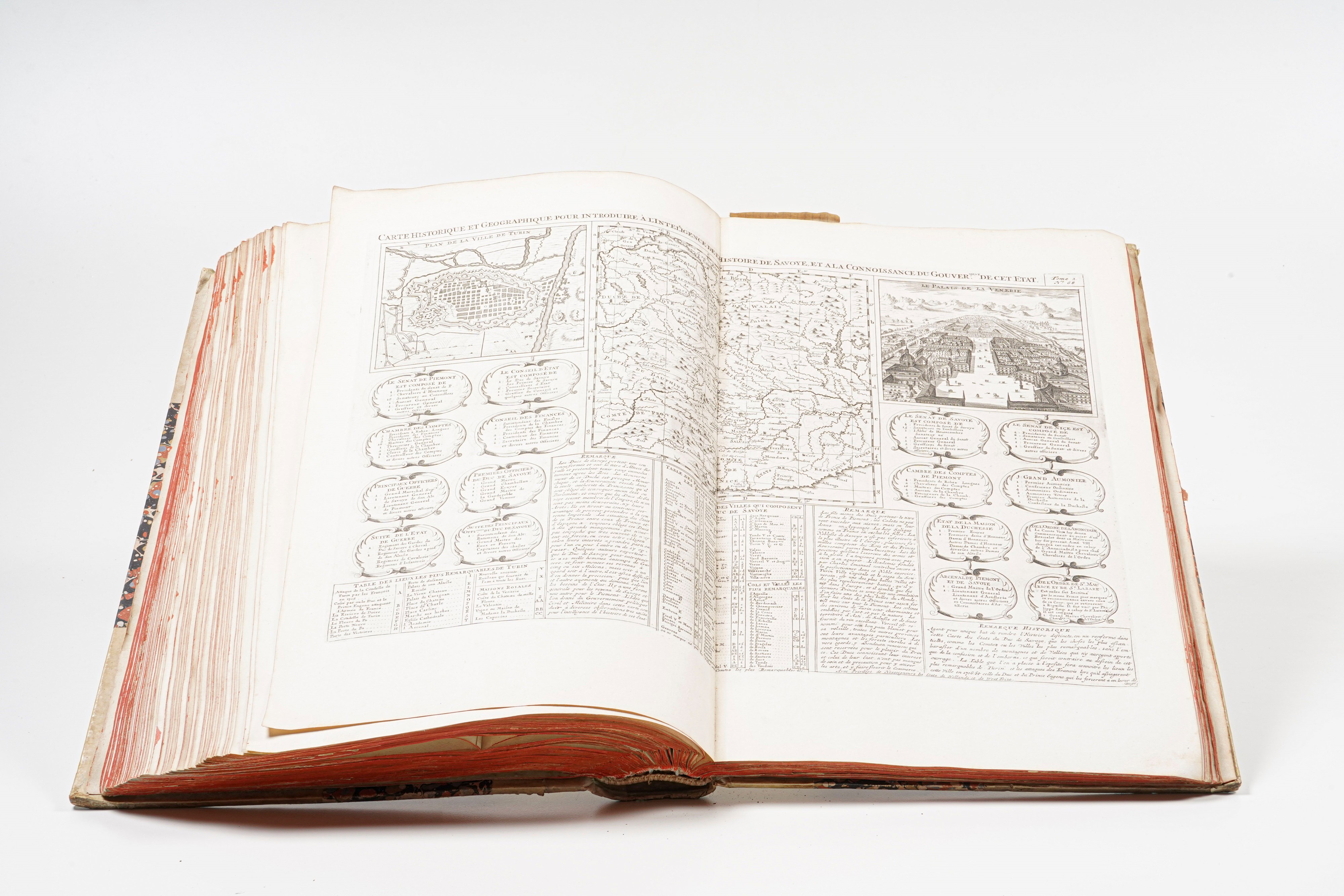 Chatelain Henri-abraham e Nicolas Gueudeville. Atlas Historique, Ou Nouvelle Introduction À L'his...