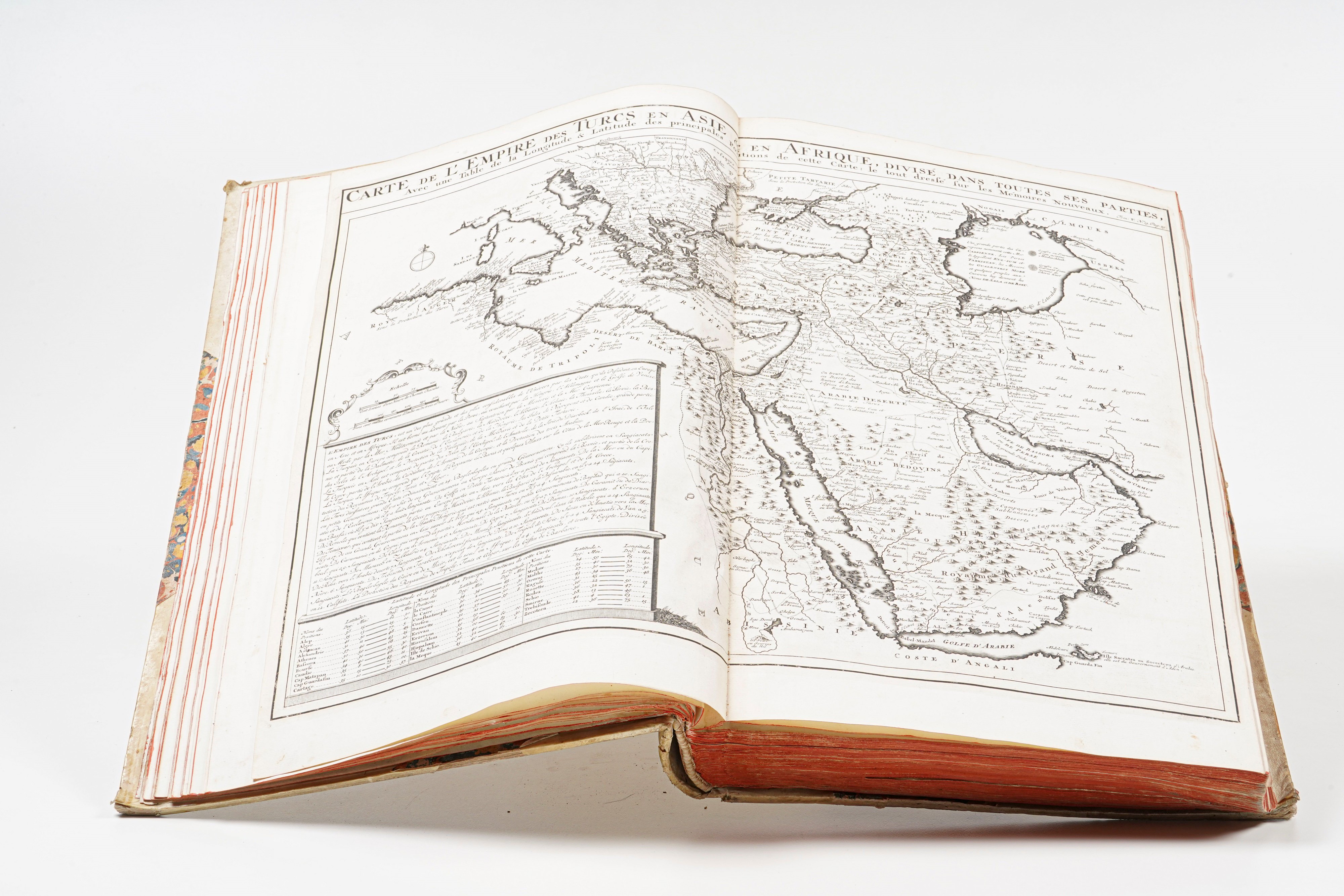 Chatelain Henri-abraham e Nicolas Gueudeville. Atlas Historique, Ou Nouvelle Introduction À L'his...