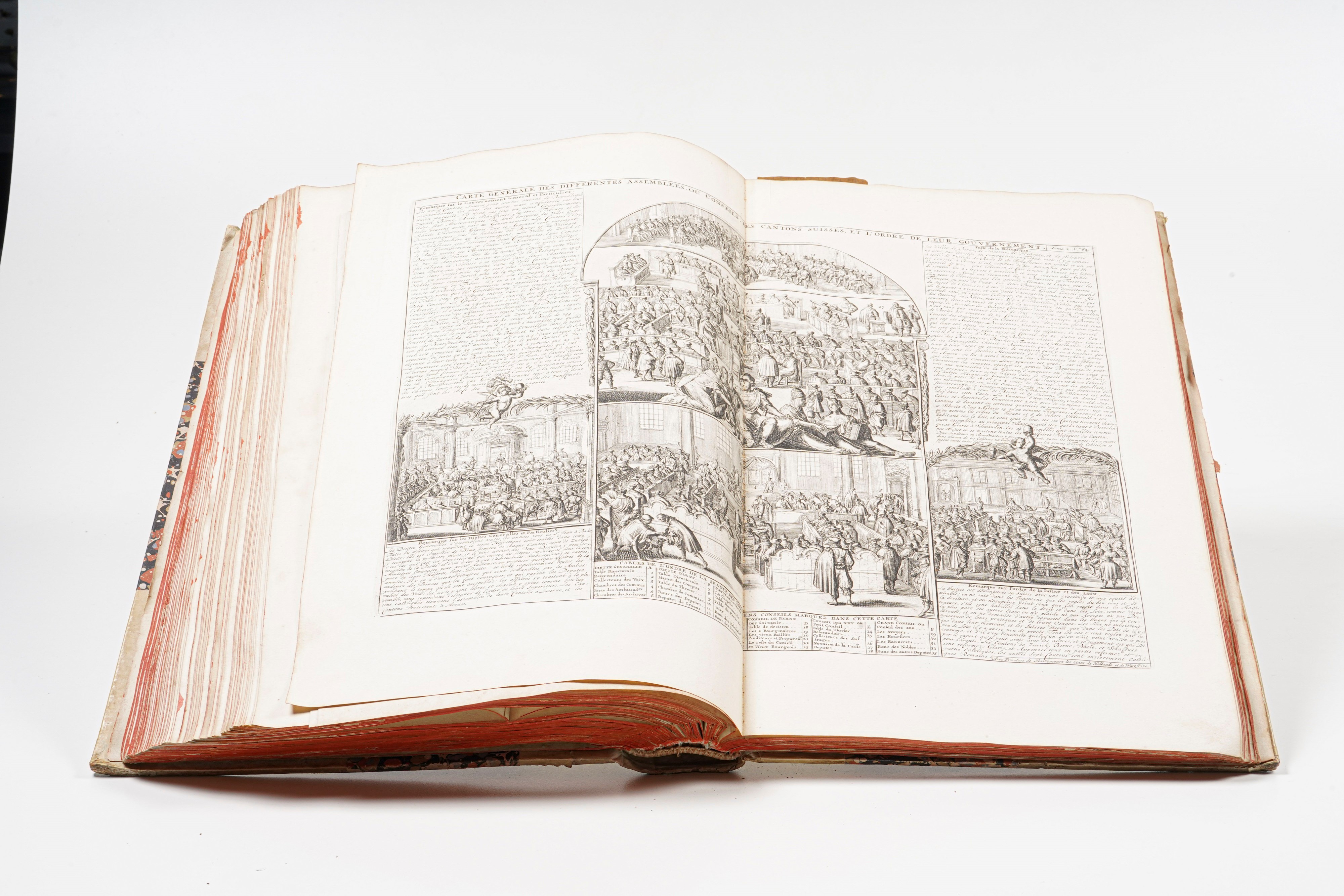 Chatelain Henri-abraham e Nicolas Gueudeville. Atlas Historique, Ou Nouvelle Introduction À L'his...