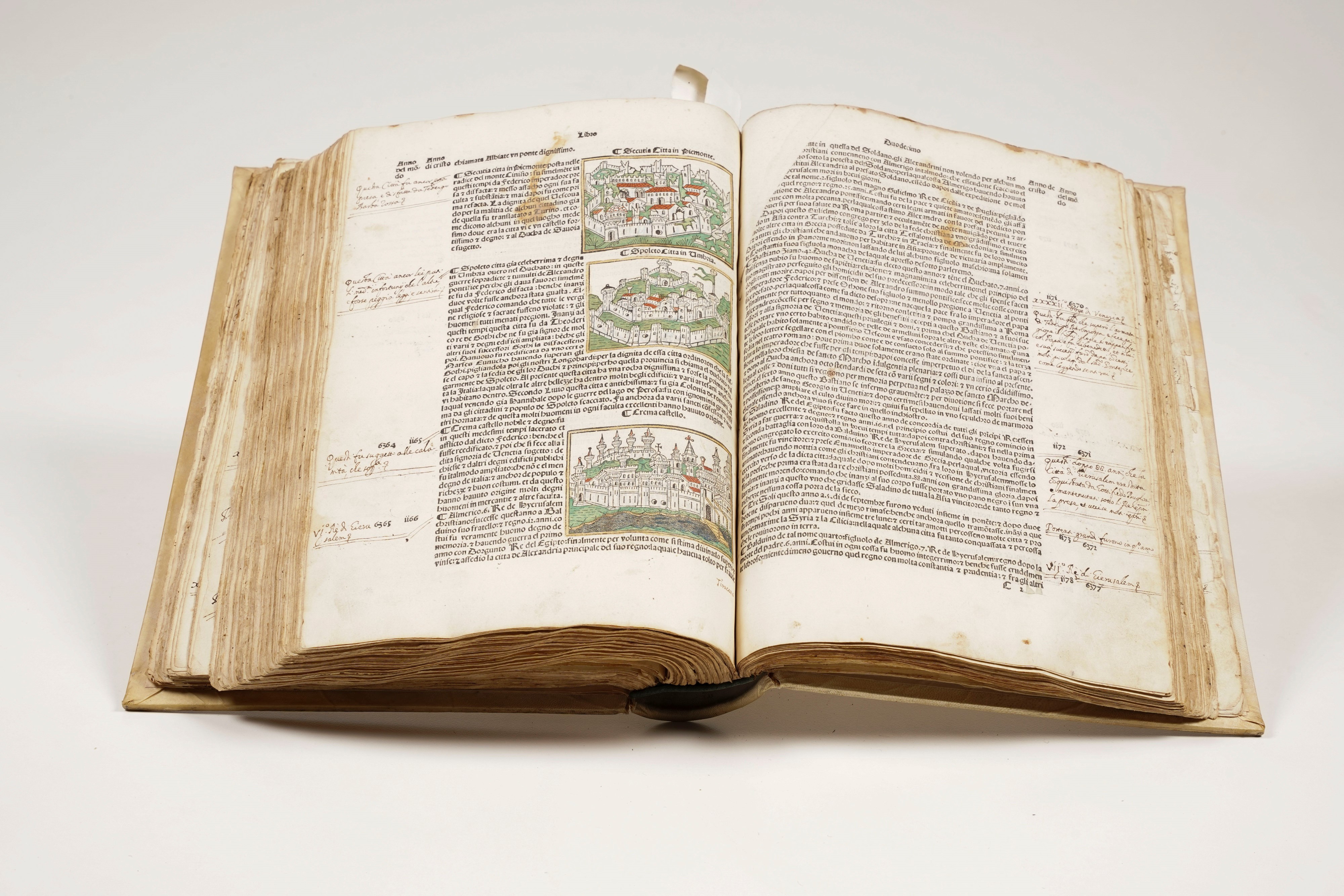 Foresti, Giacomo Filippo (1434-1520) Cronicha De Tuto El Mondo Uulgare. Impresso nella Inclita Ci...