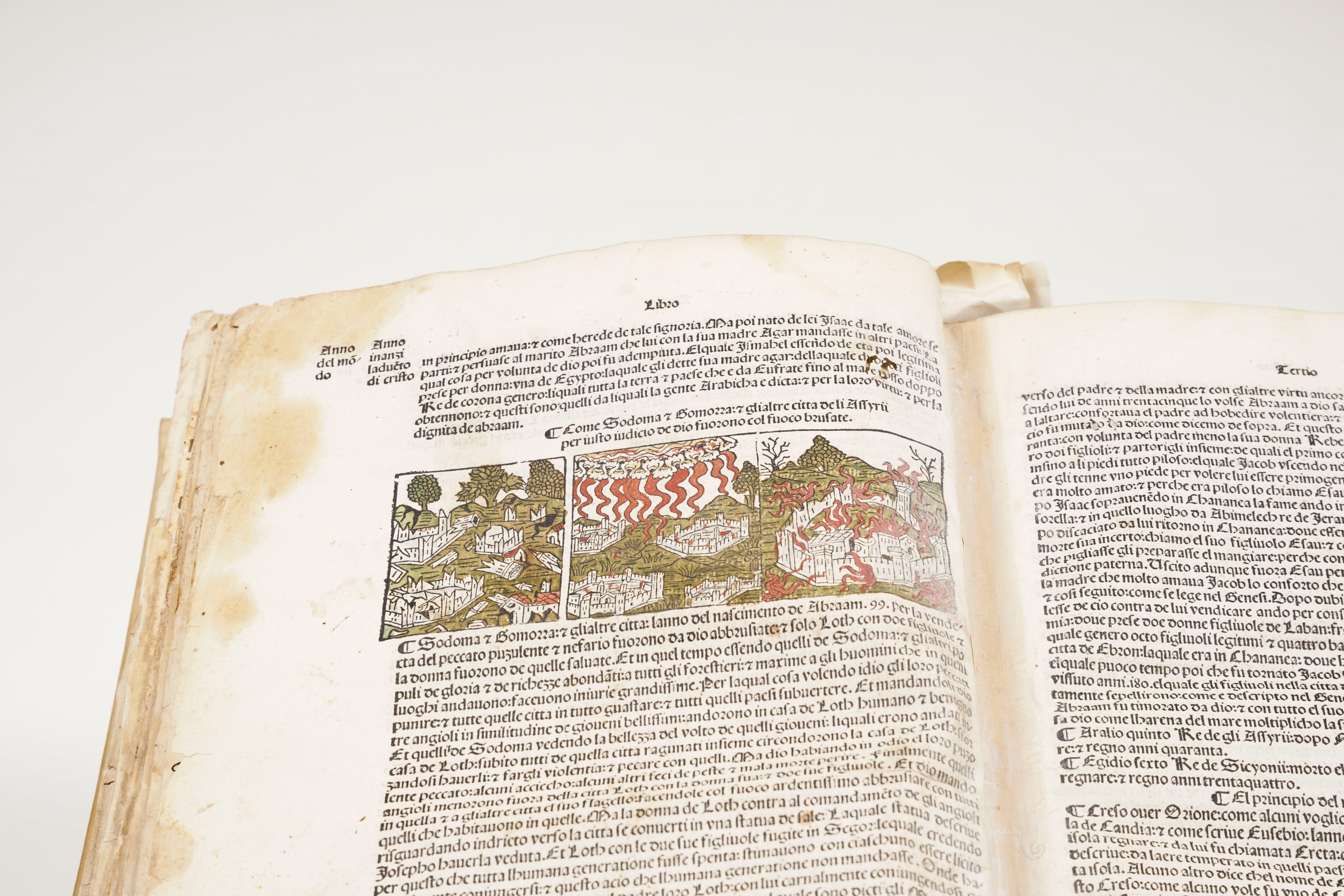 Foresti, Giacomo Filippo (1434-1520) Cronicha De Tuto El Mondo Uulgare. Impresso nella Inclita Ci...